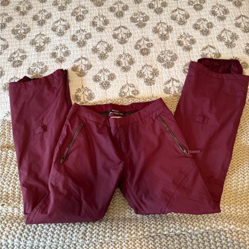 Burton Womens Deep Red Snow Pants